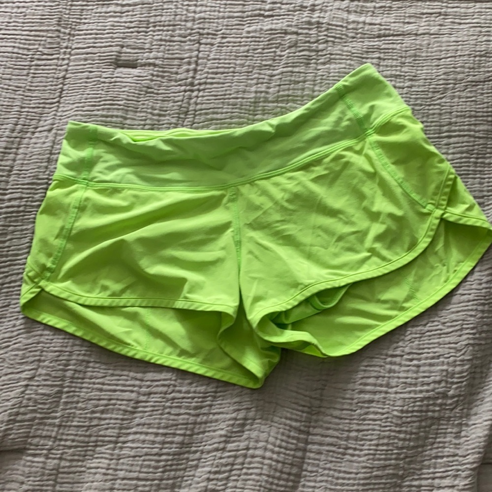 Lululemon Size 6 Speed Shorts
